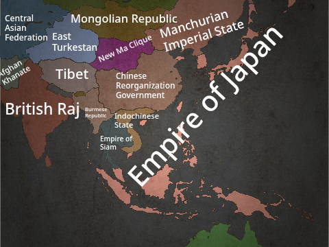 Reorganized Greater East Asian Co-Prosperity Sphere