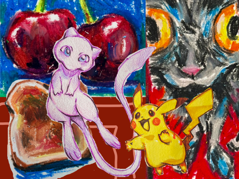 art (dump) i drew during work part 2 ft. pokemon