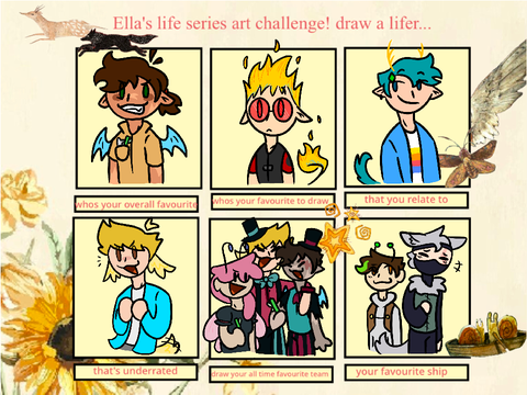 life series / hermitcraft art challenge >:D