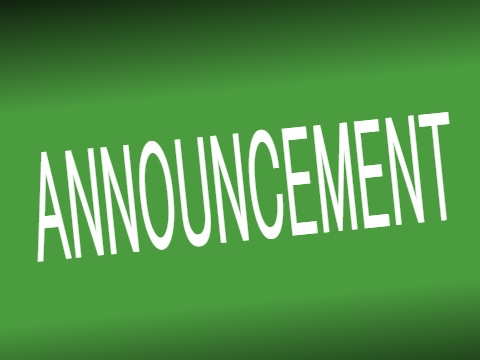 an important announcement