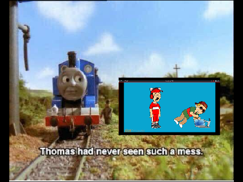 Thomas had never seen such a mess.