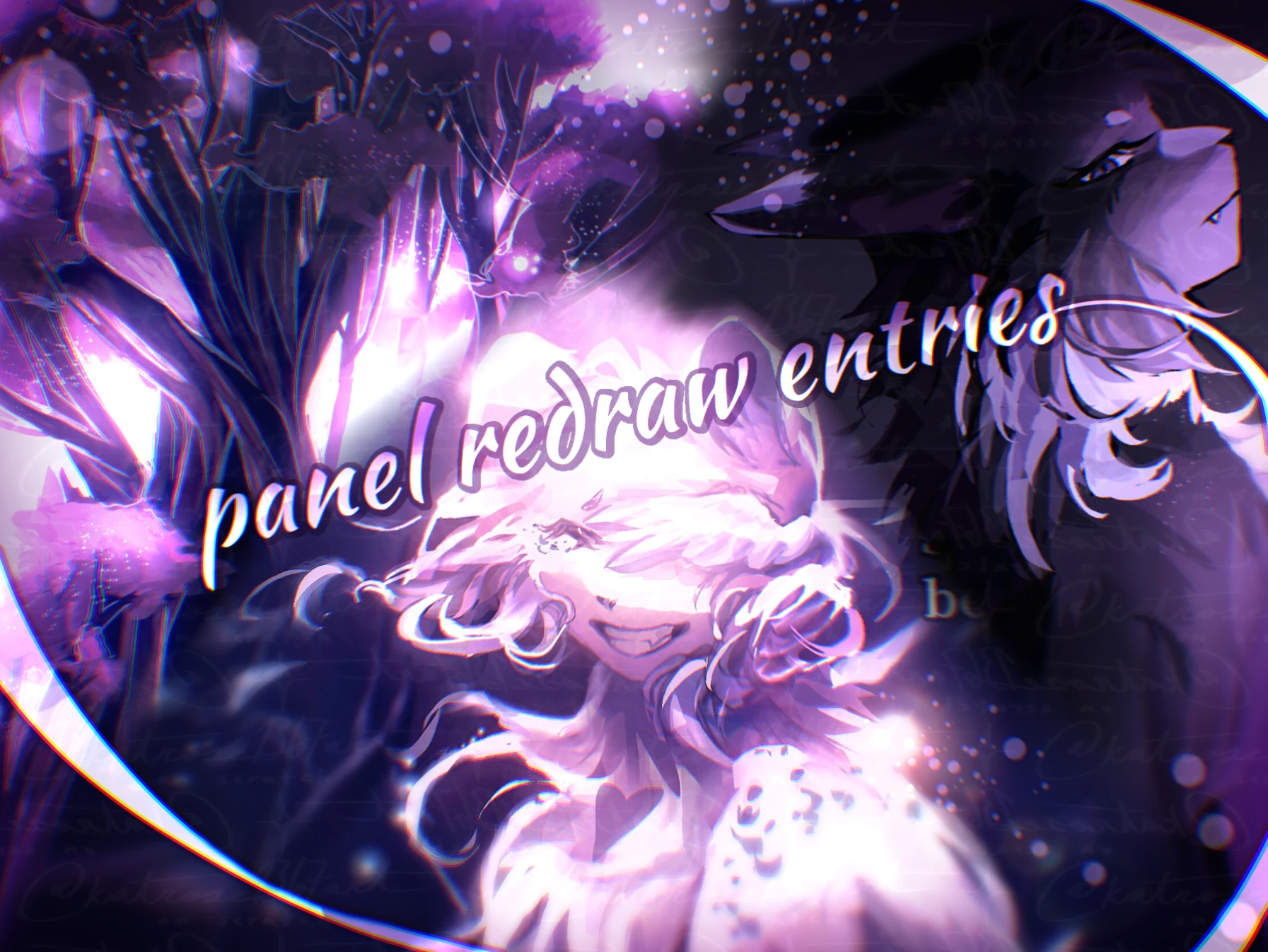 ✧ panel redraw contest entry !!