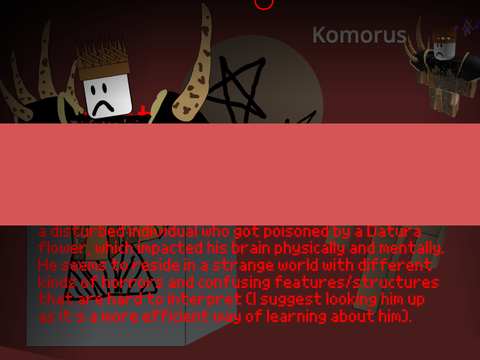 Horror Entries: Komorus