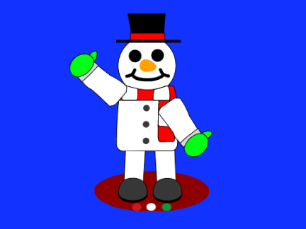  Dynamite Grooving Snowman
