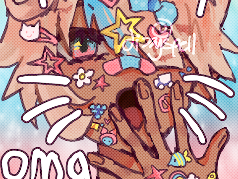 AT with @ kandyheqrts!!! MIKA PIKAZO IS SO COOL BRO