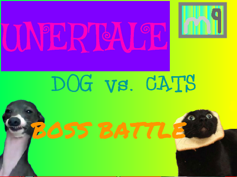 Undertale Giant Dog Boss Battle! (New