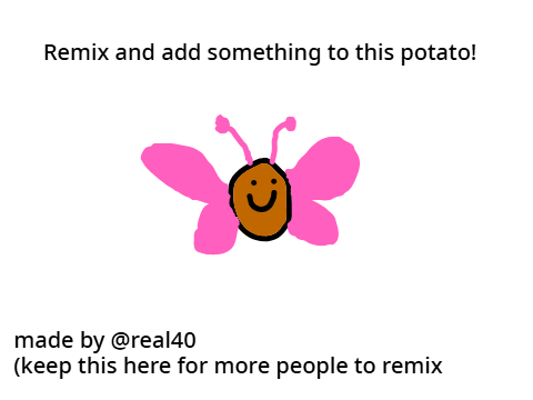 Remix and add something to this potato! remix