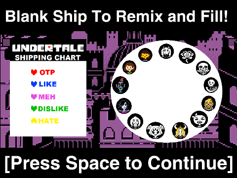 My Undertale Ships!