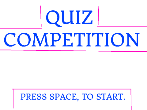Quiz Competition.... remix