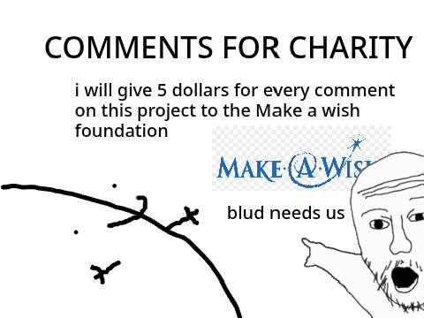 COMMENTS FOR CHARITY