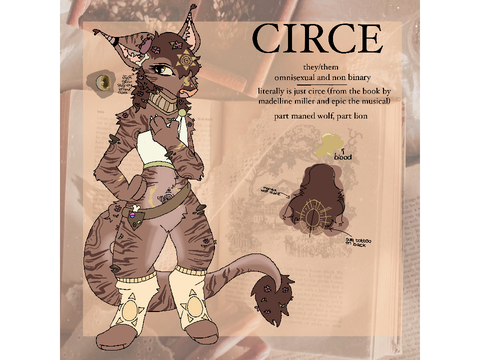 new fursona!! :3