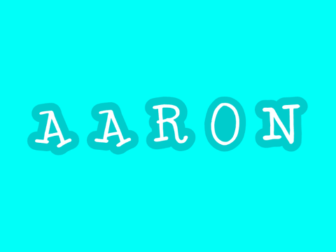 My Name Animated (School Project)
