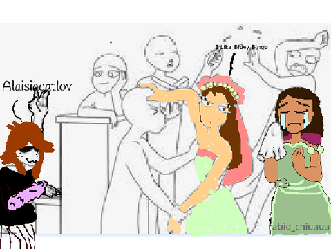 Who's wedding is dis? IDK! I'm just in it. >:3