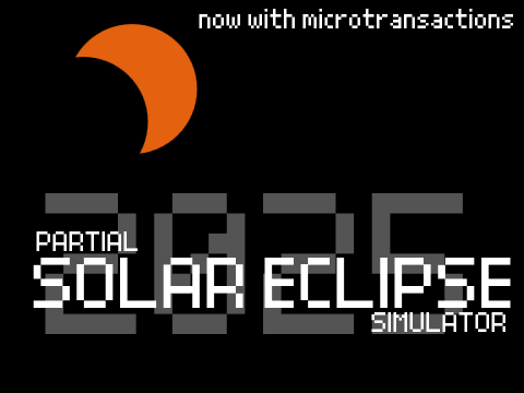 partial solar eclipse simulator 2025