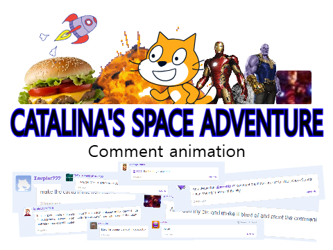 Catalina's SPACE ADVENTURE! (Comment animation)