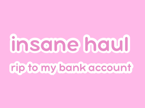 summer fall winter clothing haul (hey that rhymes)
