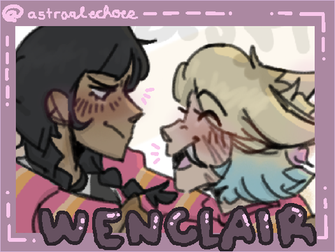 wenclair fanart! ( 〃▽〃)