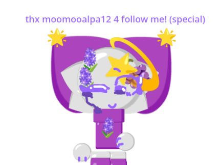 jgift 4 moomoooalpa12 4 following me <3
