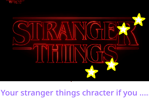 Stranger things Character #2