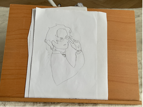 Claude Faustus drawing!