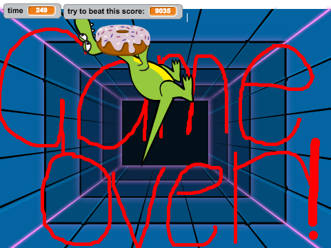 save the donut! :D MY VERY FIRST GAME