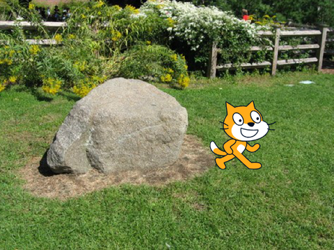 rock gets mined like in Minecraft and leaves