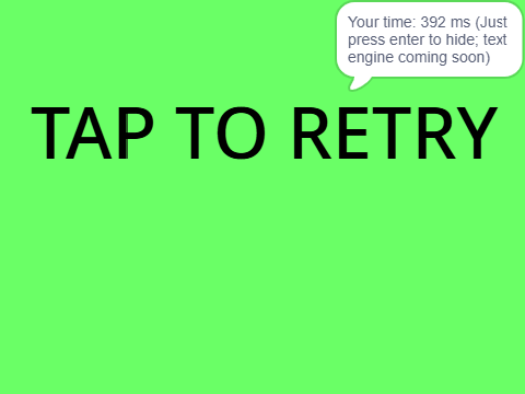 Reaction Time Test