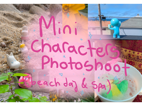 Mini Characters HUGE Photoshoot/dump (beach and spa day)