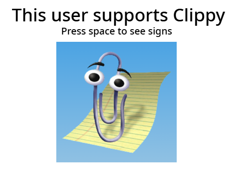 Clippy says no to AI age verification