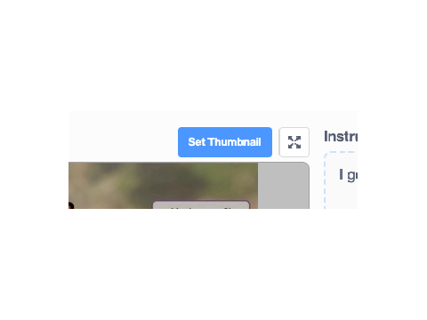 Thumbnail button
