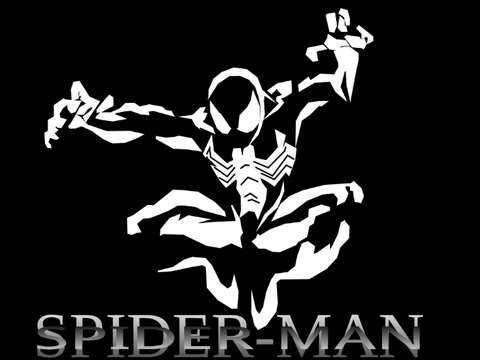 Symbiote Spiderman Drawing