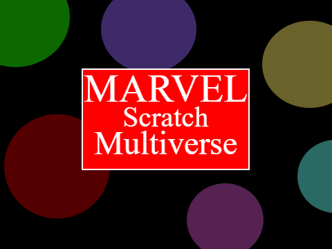 Marvel Scratch Multiverse Simple Background Logo