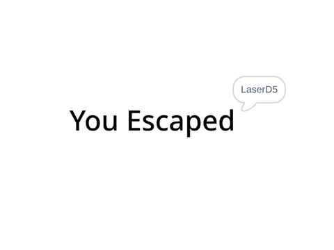Escape Game 1