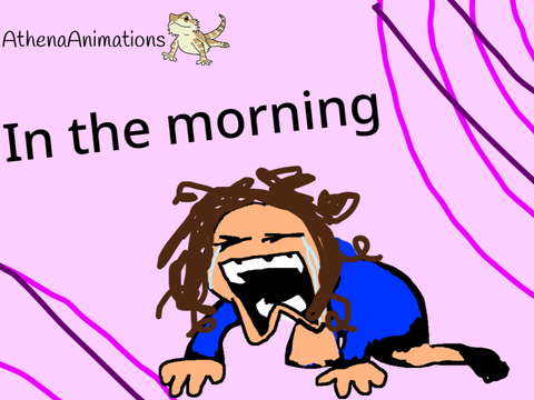 In the morning