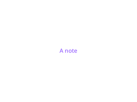A note