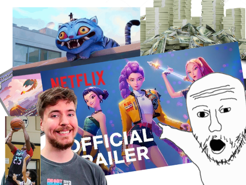 Mr. Beast in K POP DEMON HUNTERS