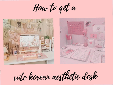 Transform Your Desk: Korean Aesthetic Edition 