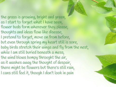 Living Past Love (Poetry pt 2 lol!!)