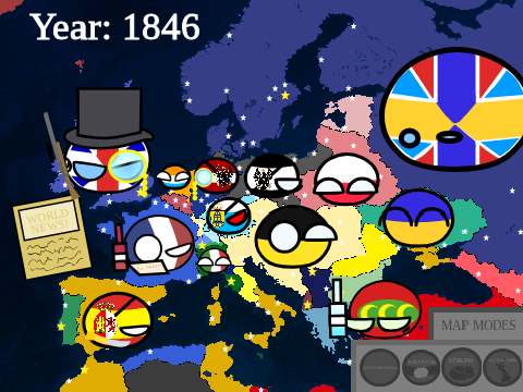 Happy Holland Countryball/Updated Map