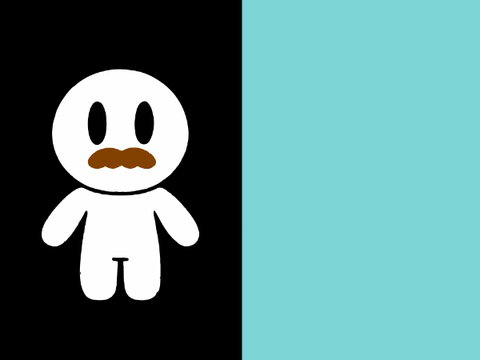 Mustache Man is gonna be abstract!!!!