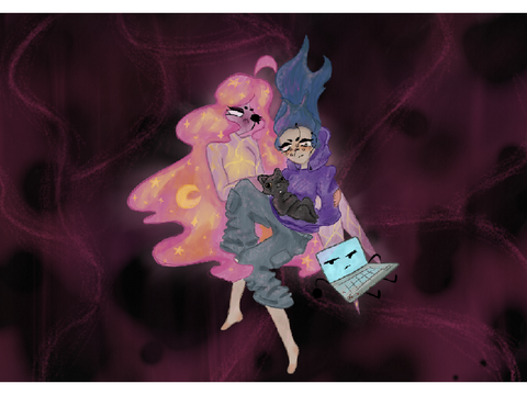 Random art of my ocs.