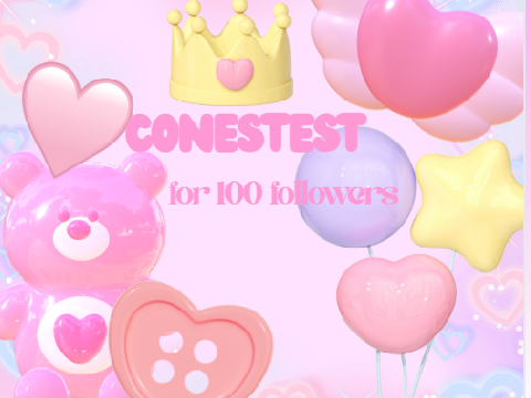 CONTEST WE ARE ABOUT GET 100 FOLLWERS SO CLOSE