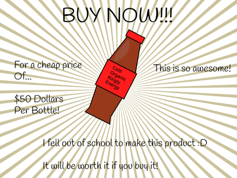Cold Organic Kingly Energy Drink