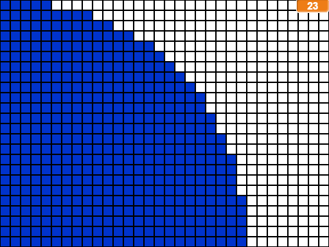 Static Circle Pixellation