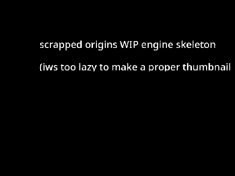 Scrapped Origins Skeleton v0.01