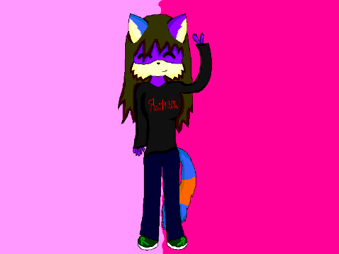 Rainbow The Wolf!