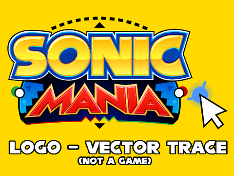 Sonic Mania Logo - Vector Trace (SVG)