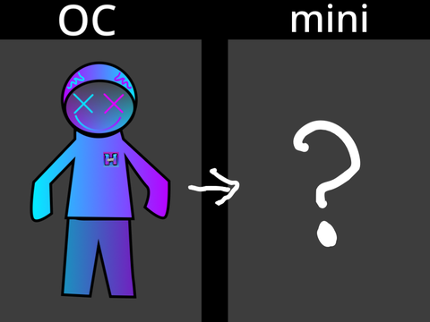 remix, and i'll draw your OC mini remix