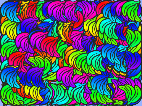 Rainbow Banana