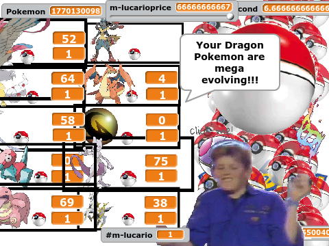 Pokemon Clicker v2.0 (MEGA EVOLUTION) w/ HAX